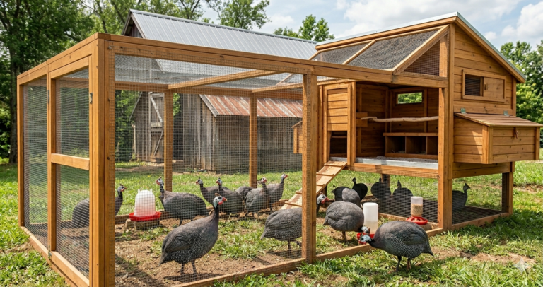  Guinea Fowl Coop Design and Care Guide
