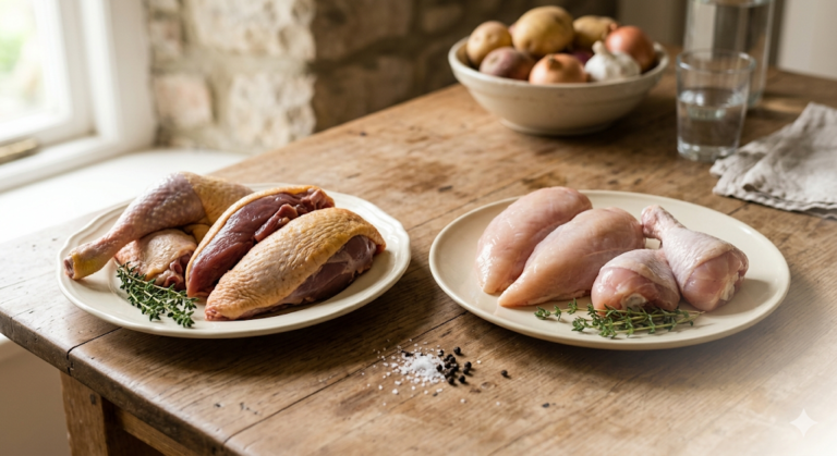 Guinea fowl Meat vs Chicken Meat – Key Differences Explained