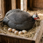Guinea Fowl Egg Laying