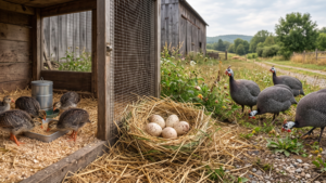 Keets, Adults, or Hatching Eggs? Choosing Your First Guinea Fowl