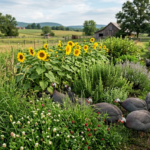 Best Plants and Grasses for Free-Range Guinea Fowl