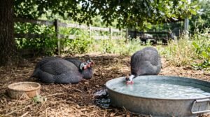 Guinea Fowl Summer Care: Preventing Heat Stress