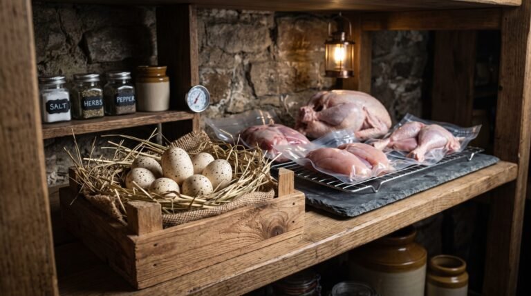 How to Store Guinea Fowl Eggs and Meat Safely