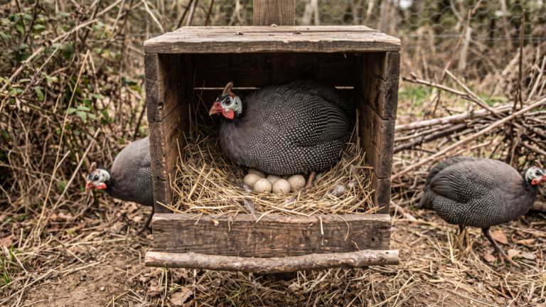Guinea Fowl Nesting Boxes: Do They Really Use Them?