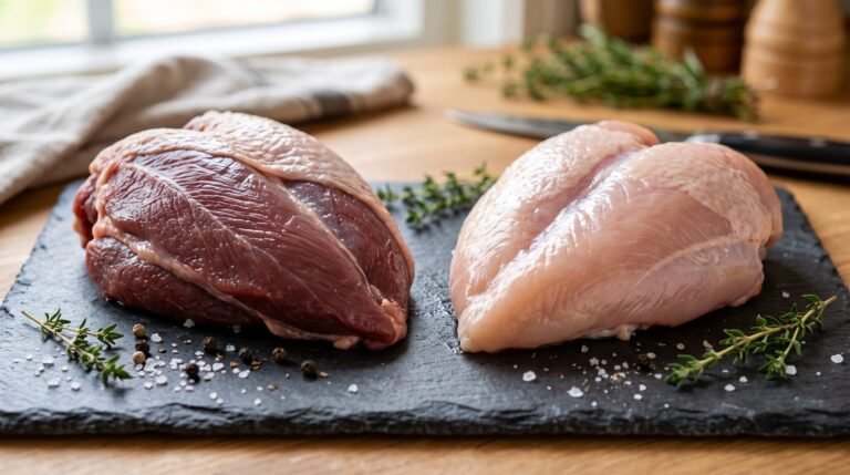 Guinea Fowl Meat vs. Chicken Meat: Key Differences