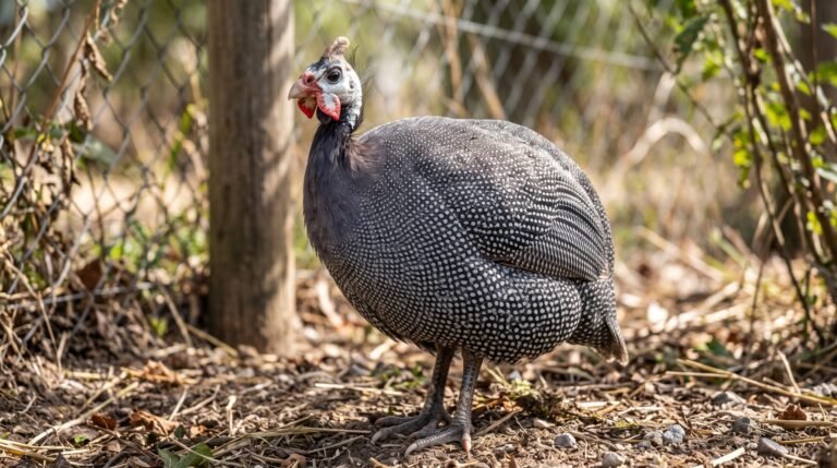 How to Catch and Handle Guinea Fowl Without Stressing Them