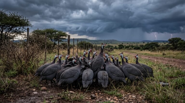What Guinea Fowl Do Right Before a Storm (And Why)