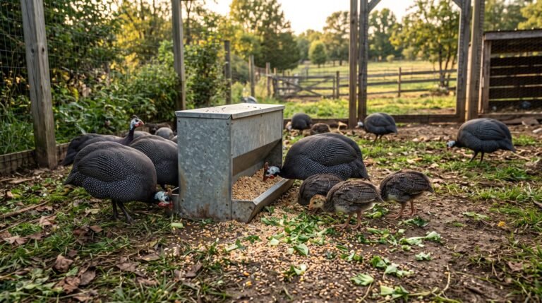 How Often to Feed Guinea Fowl? Feeding Schedule by Age