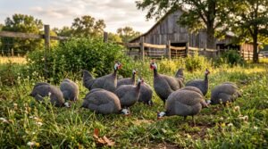 Guinea Fowl Rooster-to-Hen Ratio: How Many Males per Hen?
