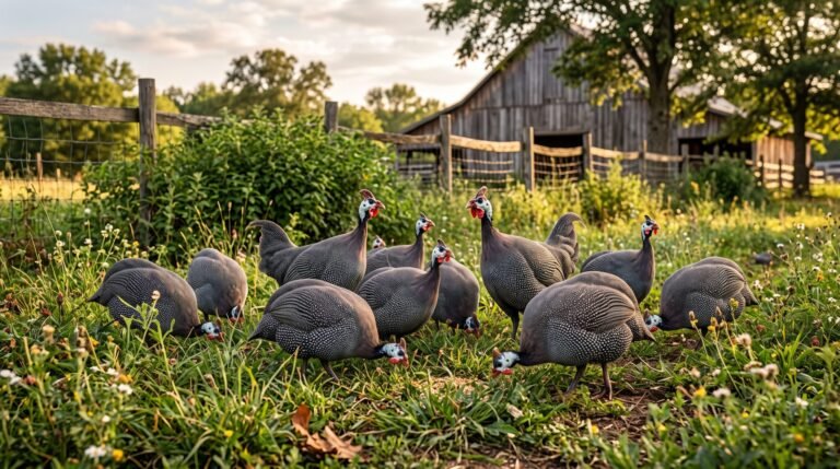Guinea Fowl Rooster-to-Hen Ratio: How Many Males per Hen?