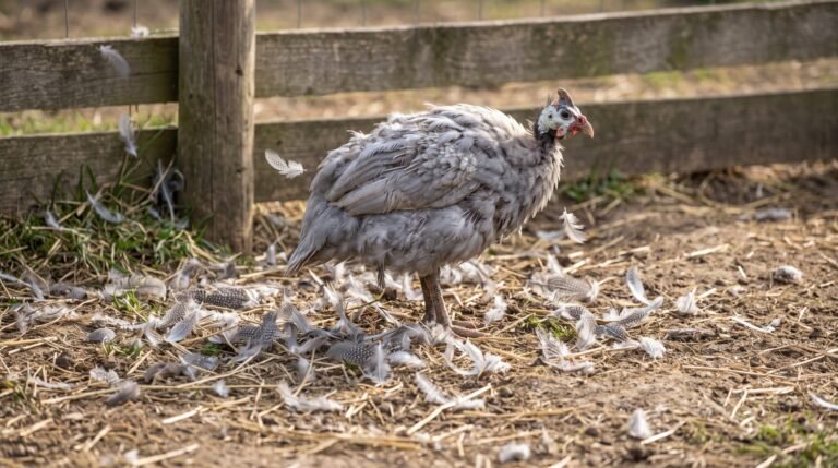 The Guinea Fowl Molting Season Nobody Warns You About