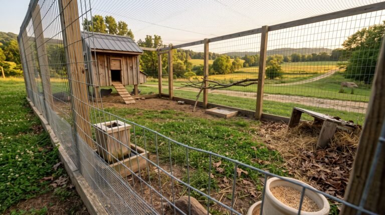 How to Build a Guinea Fowl Run: Size, Fencing, and Layout