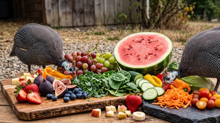 Can Guinea Fowl Eat Fruits & Vegetables? Safe Feeding List