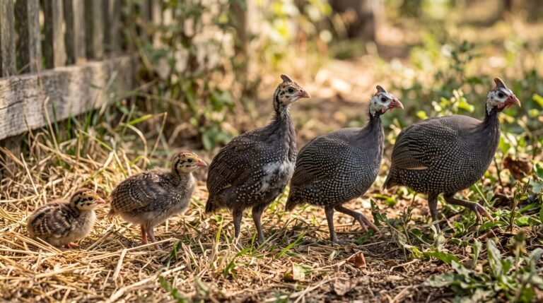 How Fast Do Guinea Fowl Grow? Growth Stages by Age