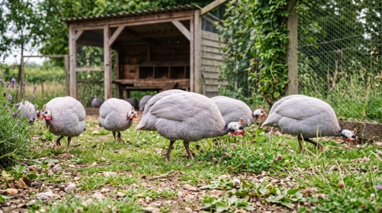 Lavender Guinea Fowl: Key Traits, Feeding, Care & Housing