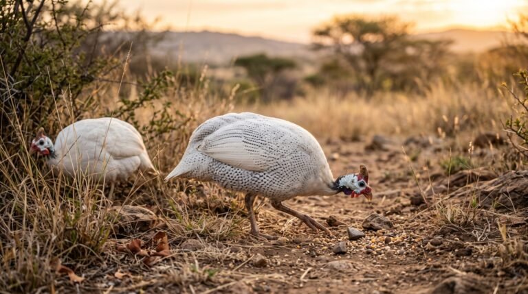 White African Guinea Fowl: Key Traits, Care & Housing
