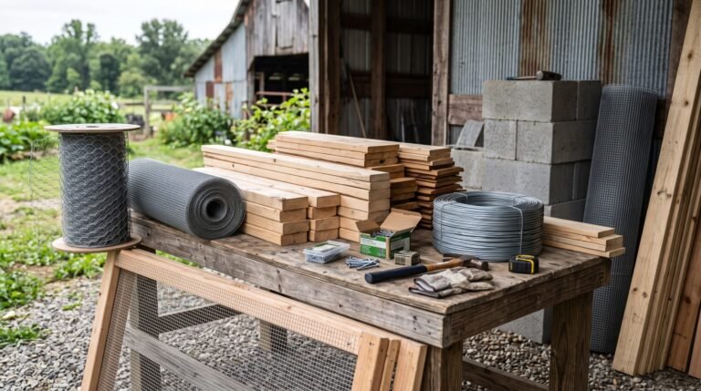 Guinea Fowl Coop Building Supplies: What You Need