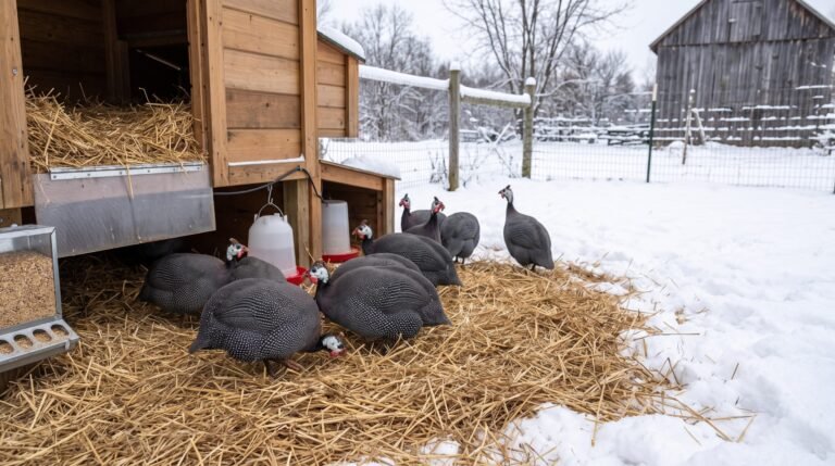 Guinea Fowl Frostbite: Prevention and Treatment